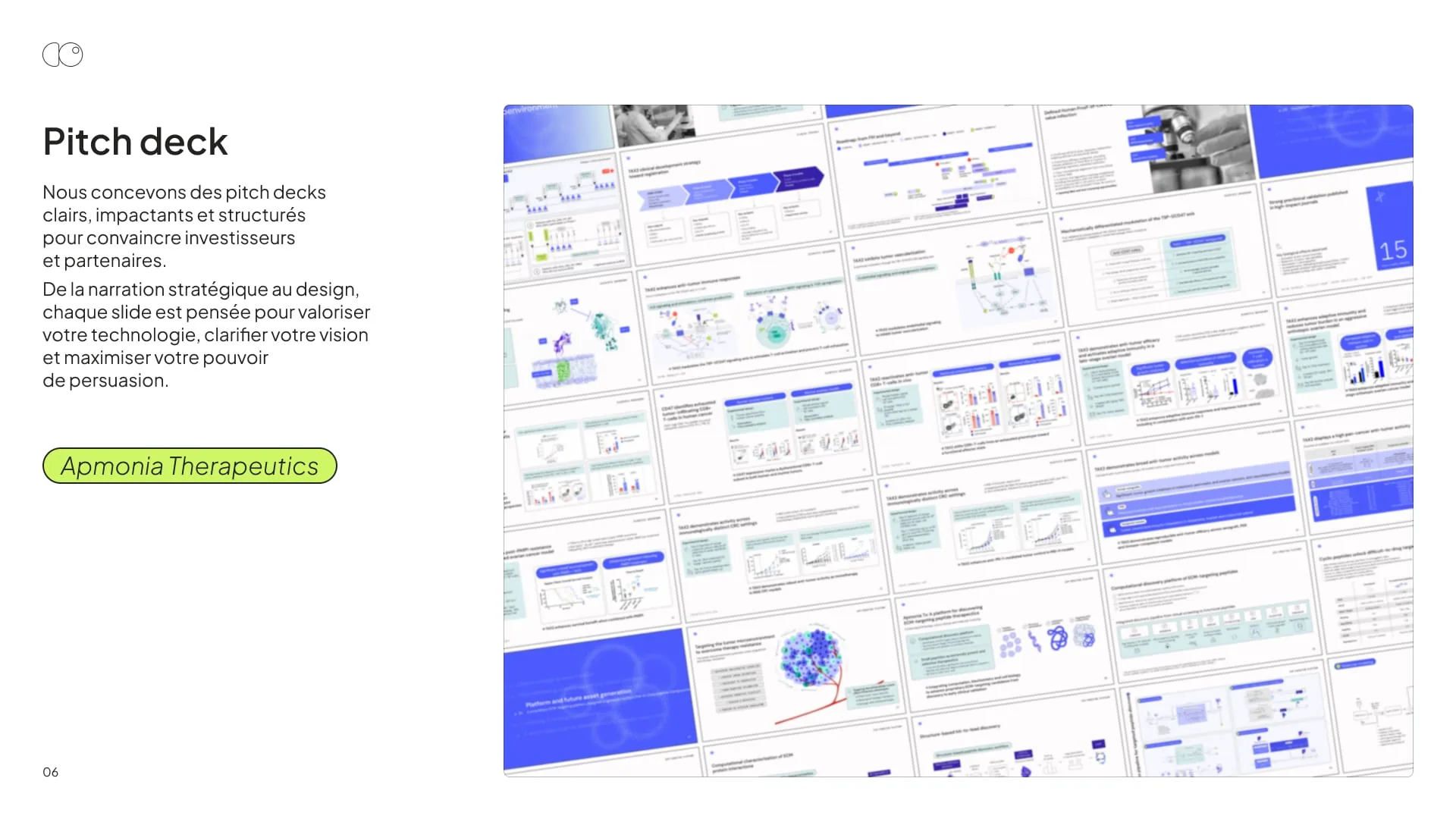 Portfolio DigiObs, page 6 : Pitch deck (Apmonia Therapeutics)