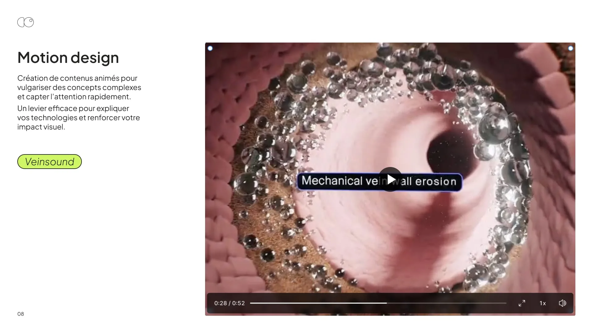 Portfolio DigiObs, page 8 : Motion design (Veinsound)